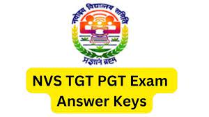 NVS PGT, Principal, Others Answer Key